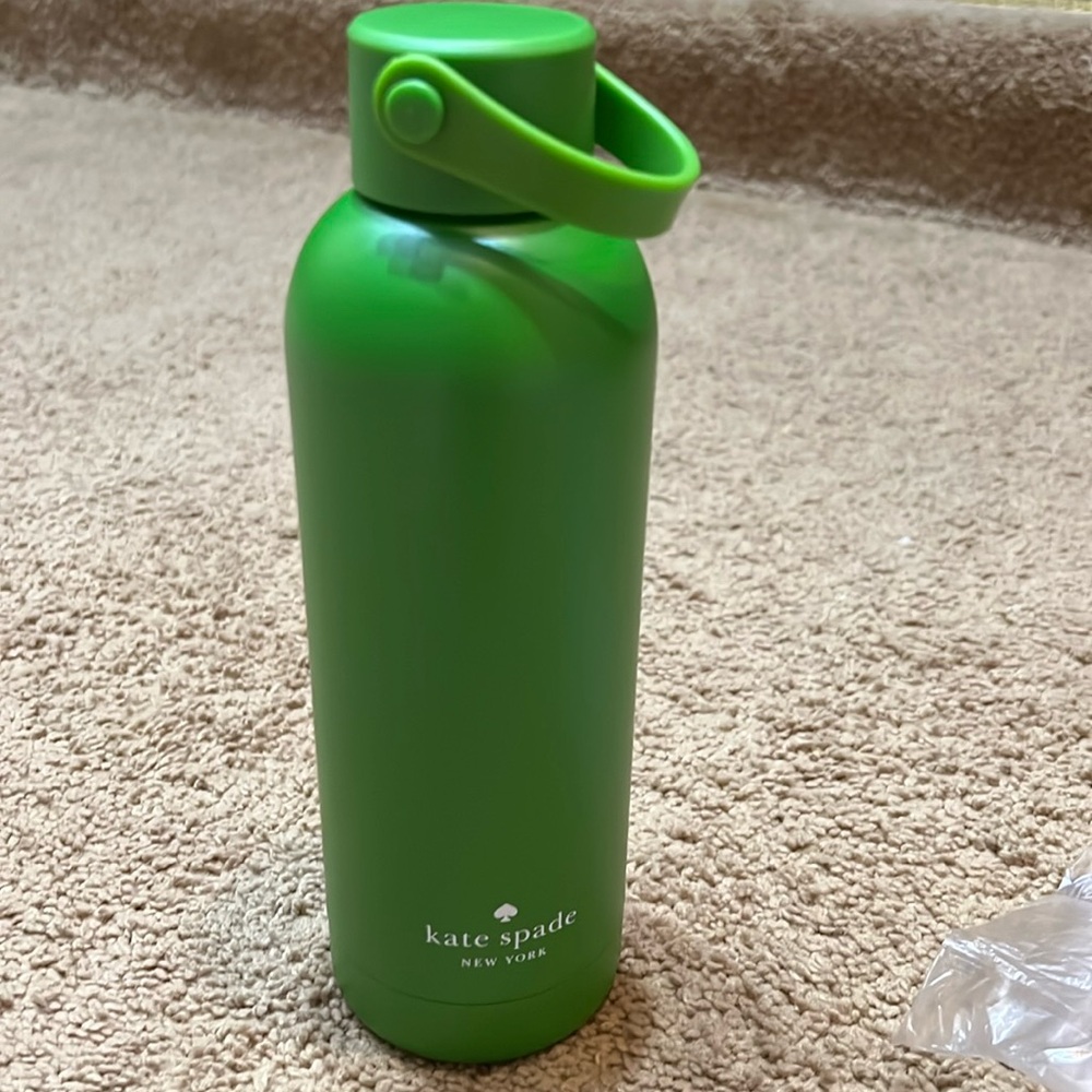 NWT Kate Spade Green Reusable Water Bottle